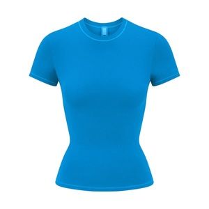 SKIMS COTTON JERSEY T-SHIRT- Color “MYKONOS”- size XL